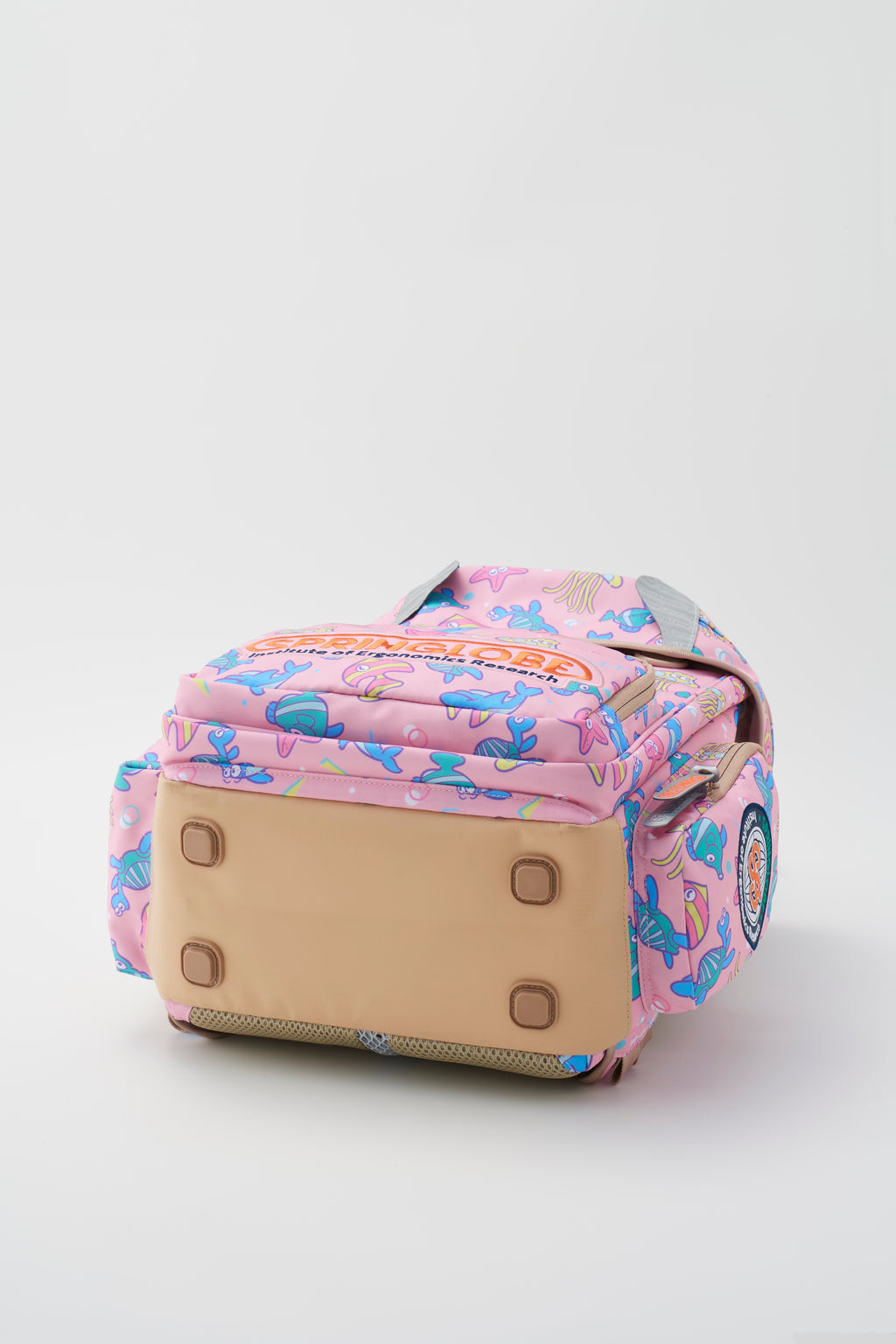 Pink Marin Springlobe Ergonomic School Bag