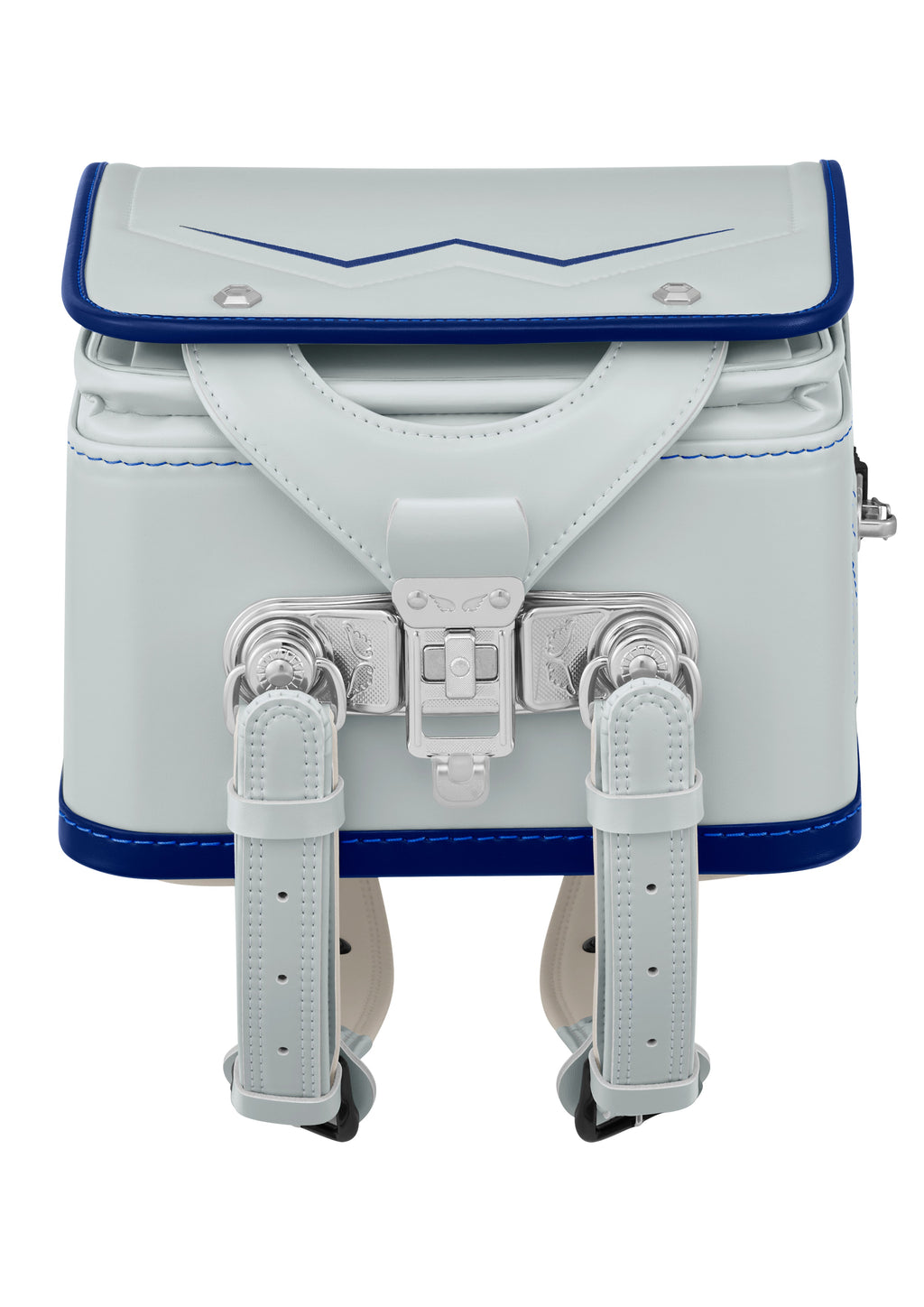 Mannish gray x Marine Blue Sugo-Karu Air Randoseru