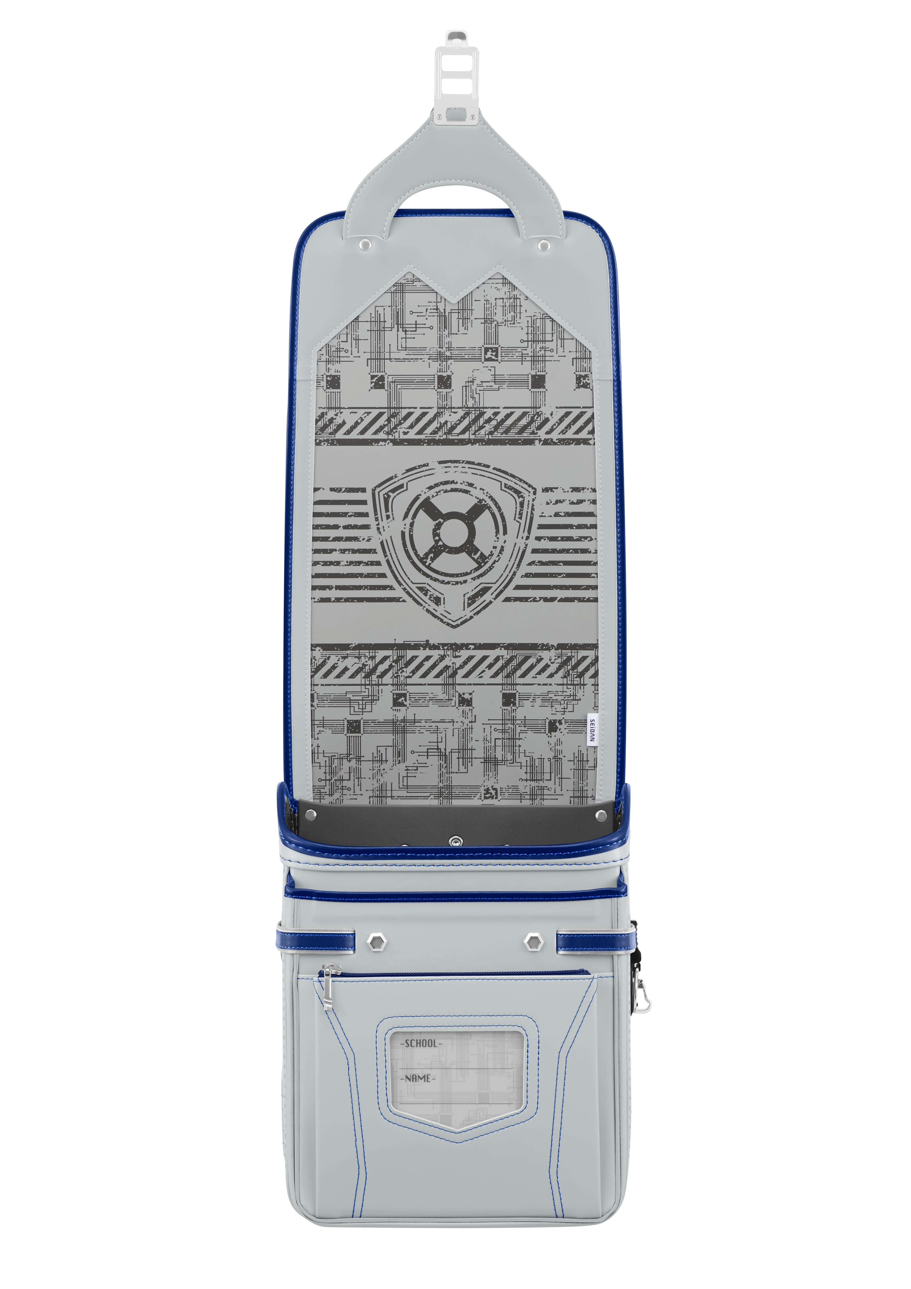 Mannish gray x Marine Blue Sugo-Karu Air Randoseru