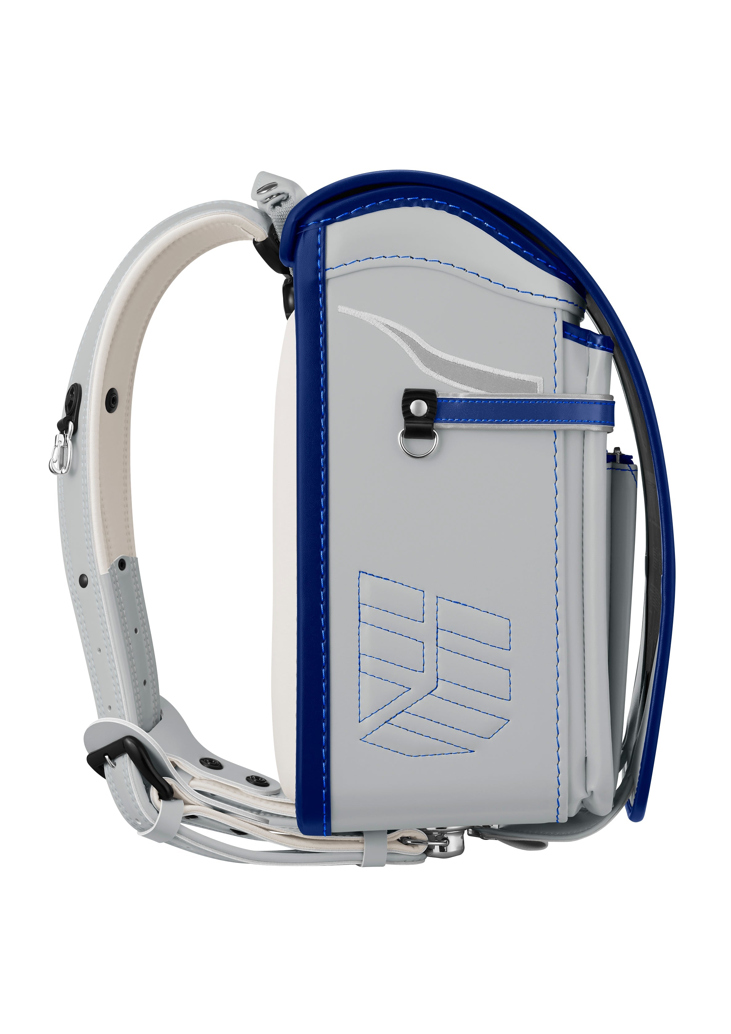 Mannish gray x Marine Blue Sugo-Karu Air Randoseru