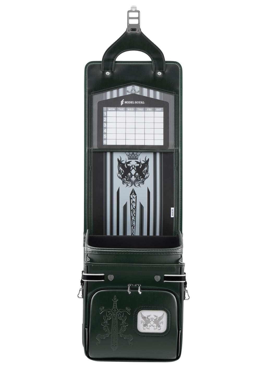 Forest Green x Black Model Royal Dragoon Randoseru