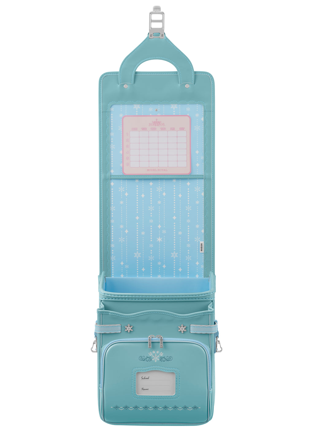 Mermaid Green x Sherbet Mint Model Royal Crystal Randoseru