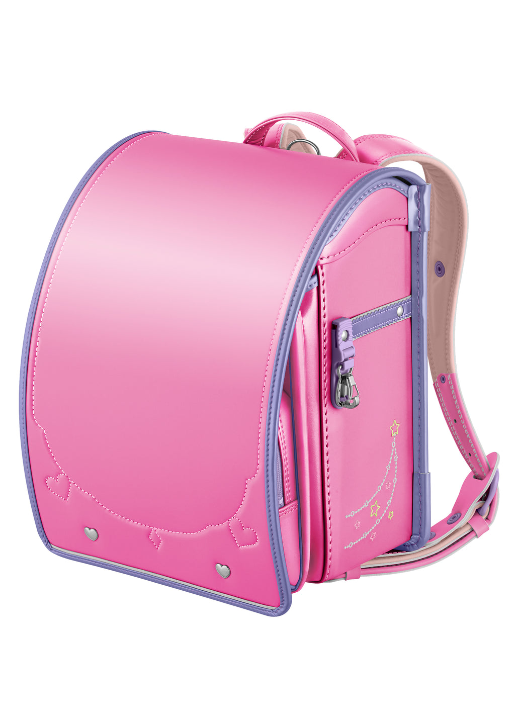 Pearl Pink x Pearl Purple Model Yourmate Shiny Pop Randoseru